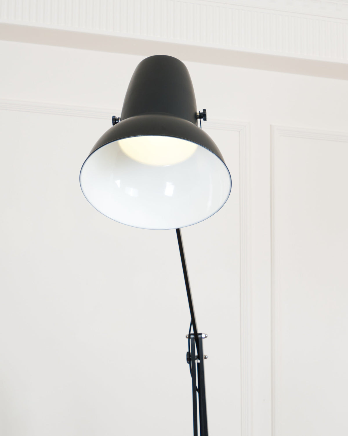 Giant Floor Lamp - Oversized Articulated Metal Floor Light & Architectural Sculpture