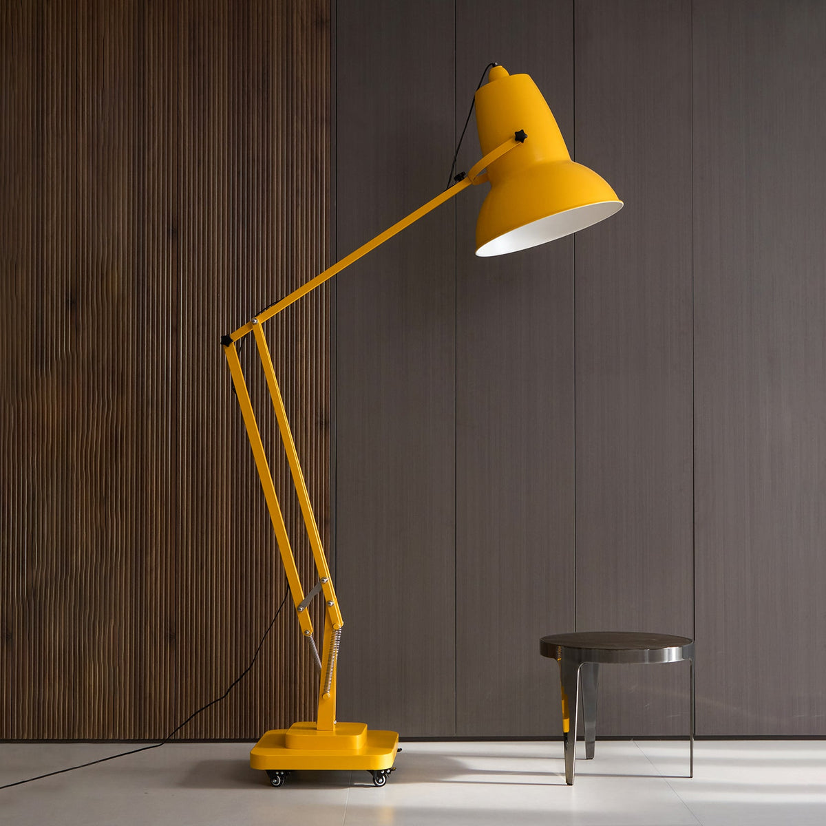 Giant Floor Lamp - Oversized Articulated Metal Floor Light & Architectural Sculpture
