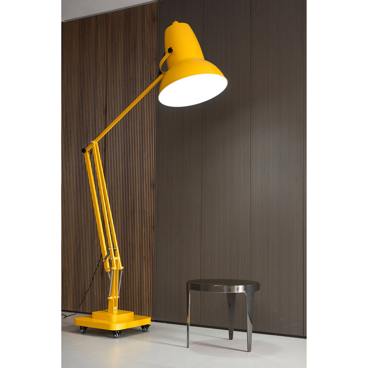 Giant Floor Lamp - Oversized Articulated Metal Floor Light & Architectural Sculpture