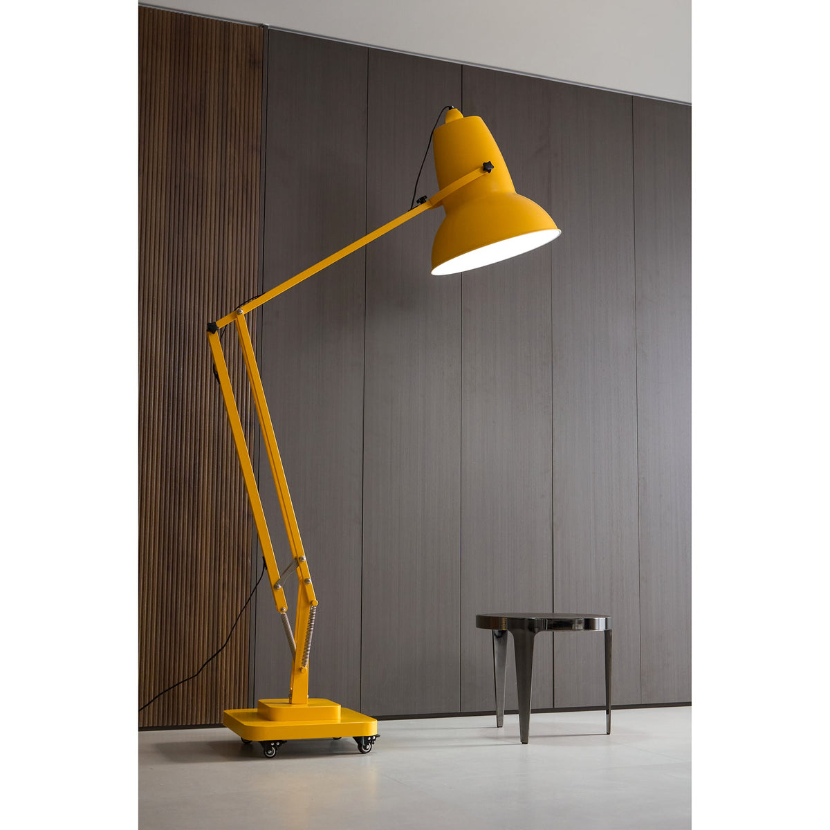 Giant Floor Lamp - Oversized Articulated Metal Floor Light & Architectural Sculpture