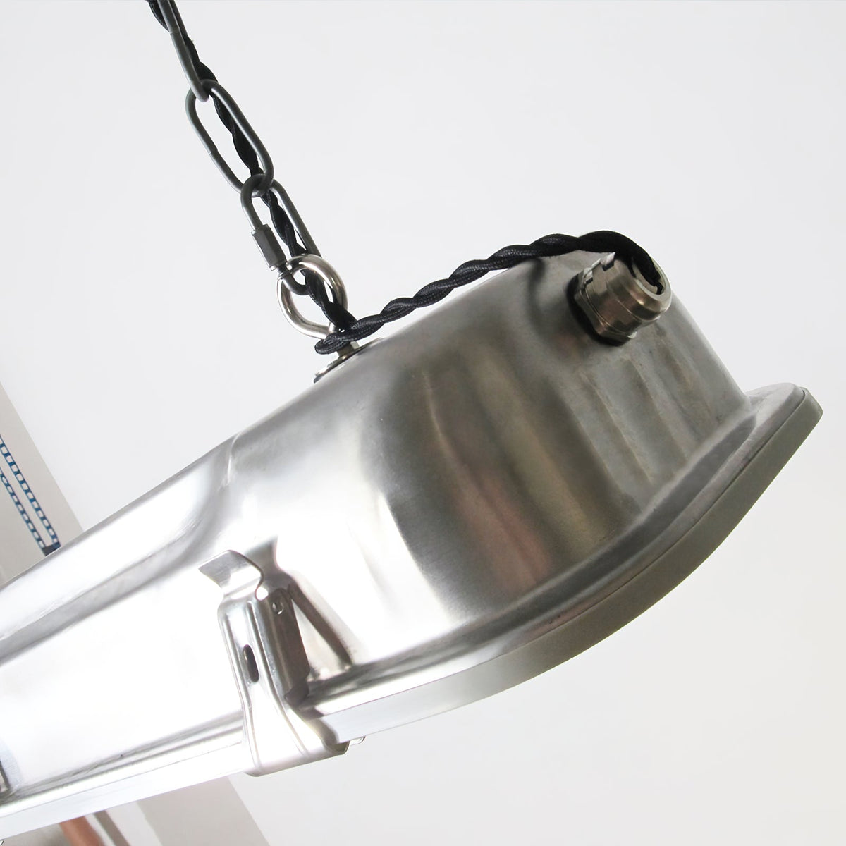 Gta Pendant Light - Stainless Steel & Clear Glass Linear Integrated LED Pendant