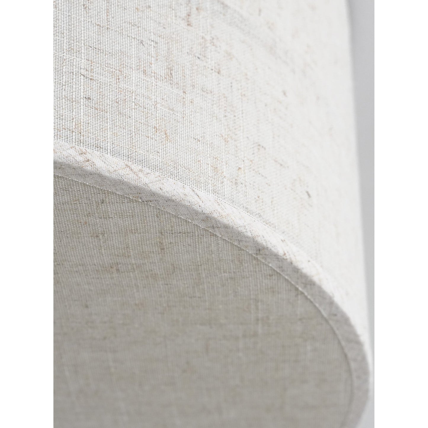 Hashira Ceiling Lamp - Architectural Textured Linen Flush Mount Ceiling Light