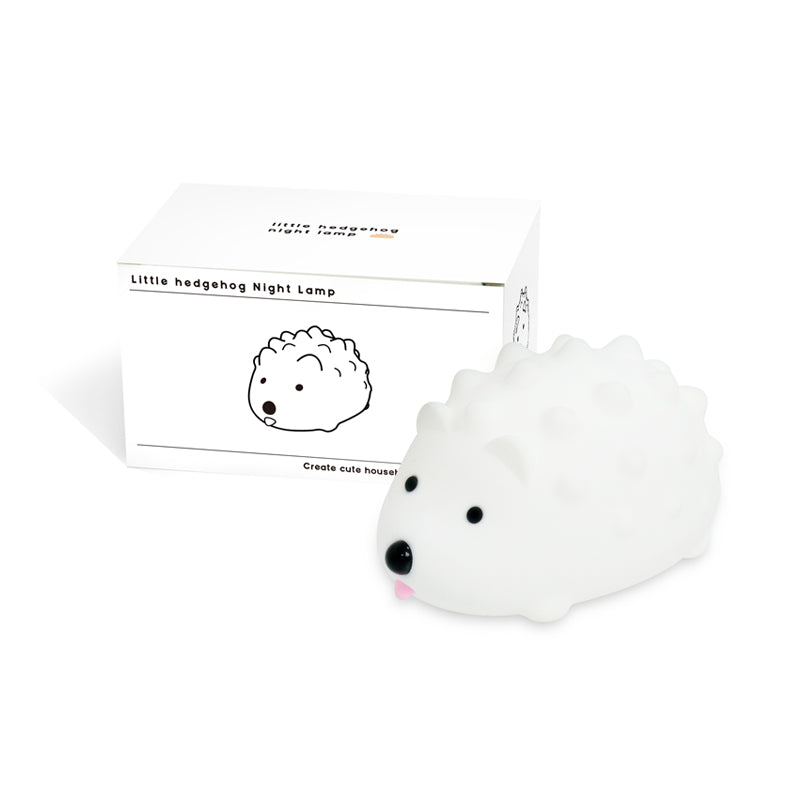 Hedgehog Timing Night Light - Dimmable Silicone Kids Lamp with Built-in Battery