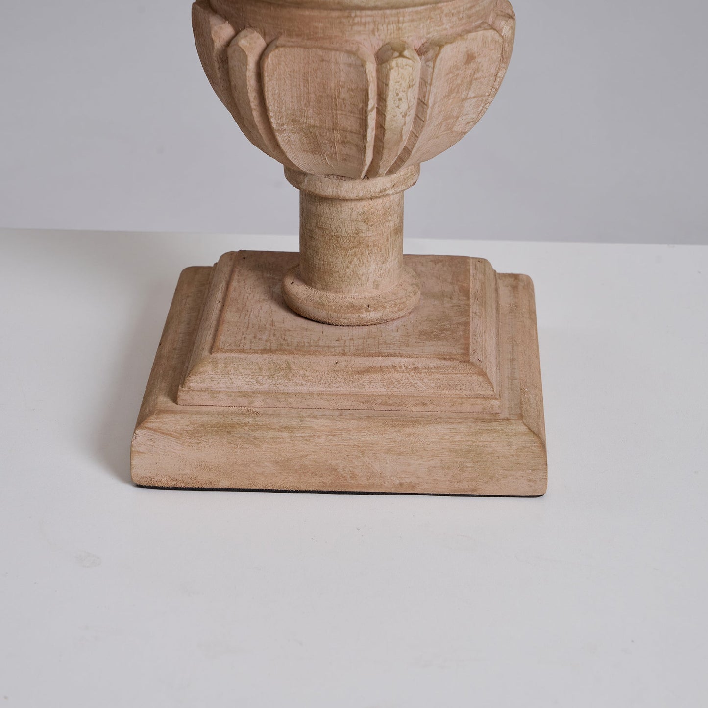 Helena Table Lamp - Solid Wood & Linen Minimalist Desk Light | Japandi Style