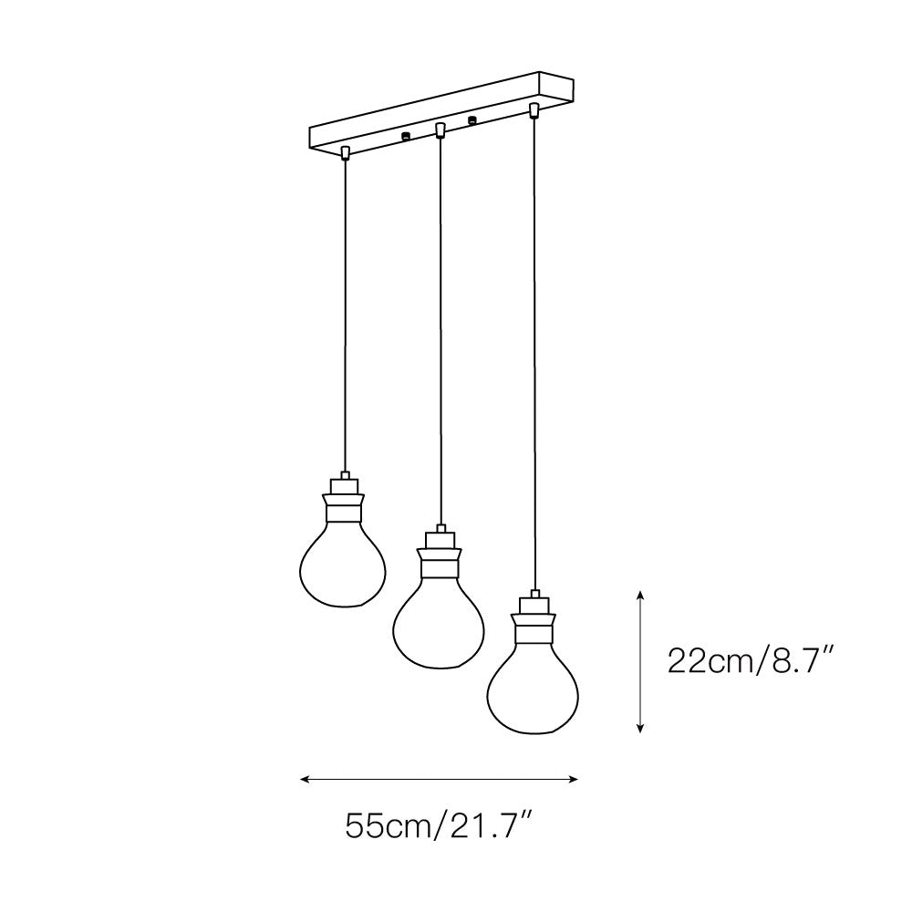 Hemp Rope Glass Pendant Lamp - Japanese Wabi-Sabi Wood & Glass Island Light