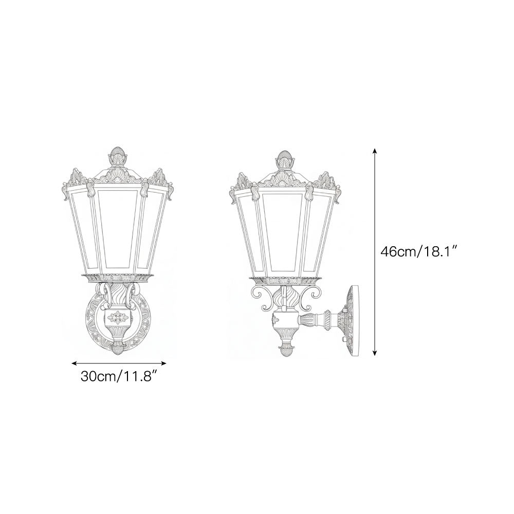 Heritage Wall Lamp - Classic Brass & Crafted Glass Sconce | Luxury Ambient Light