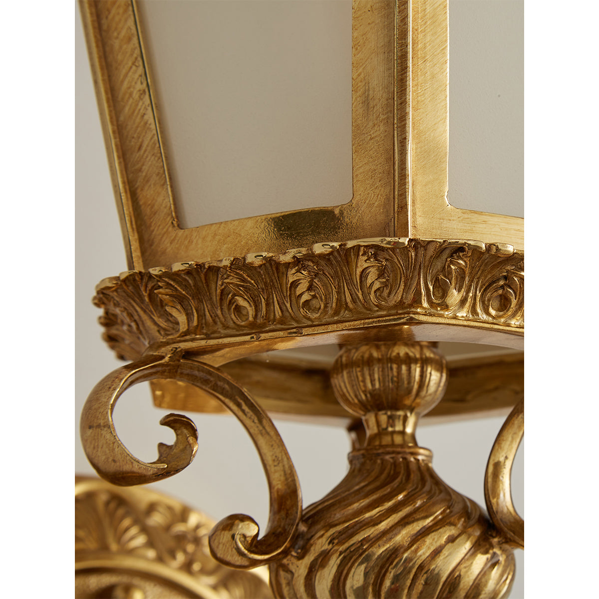 Heritage Wall Lamp - Classic Brass & Crafted Glass Sconce | Luxury Ambient Light