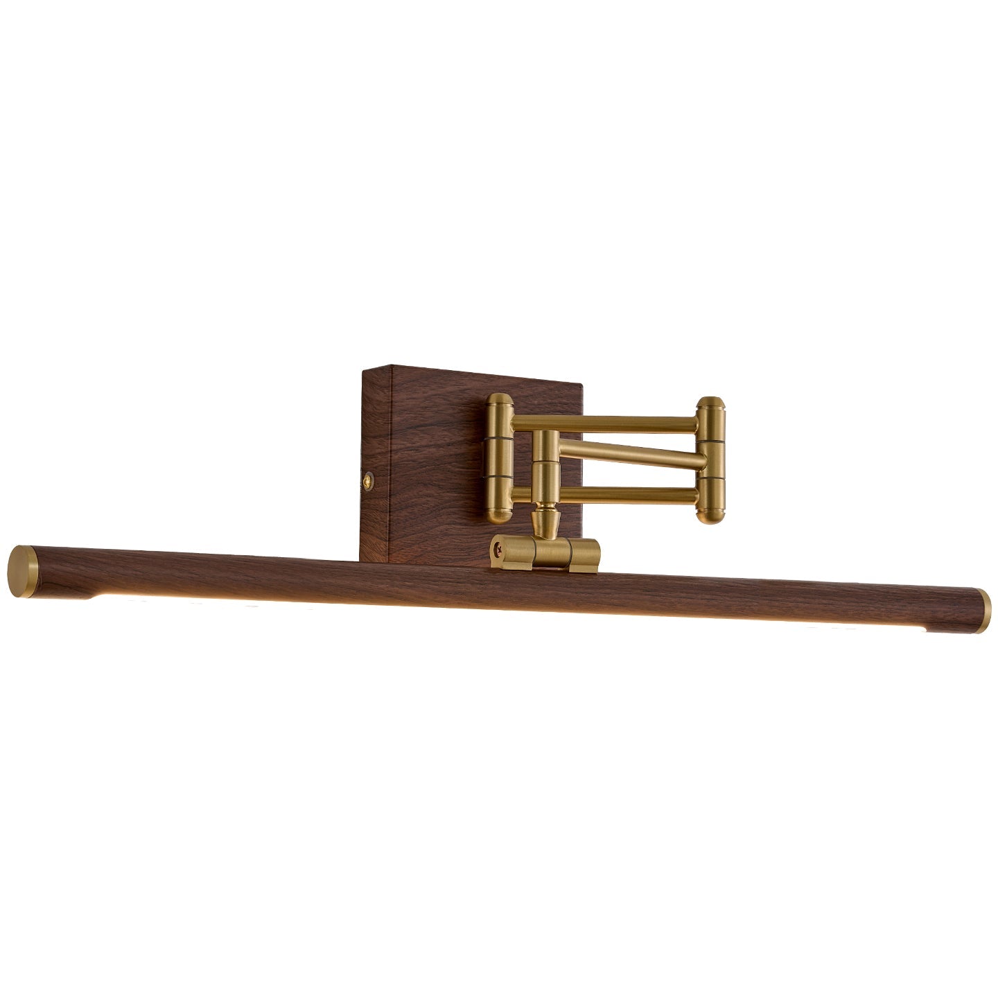 Hinkley Stokes Brass Wall Lamp - Adjustable Integrated LED Bathroom Vanity Light
