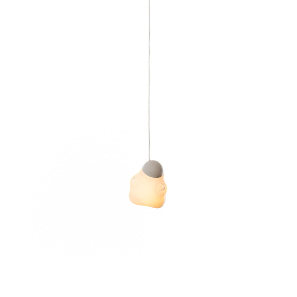 Ice Pier Pendant Lamp - Hand-Blown Sculptural Glass Multi-Pendant Cascade