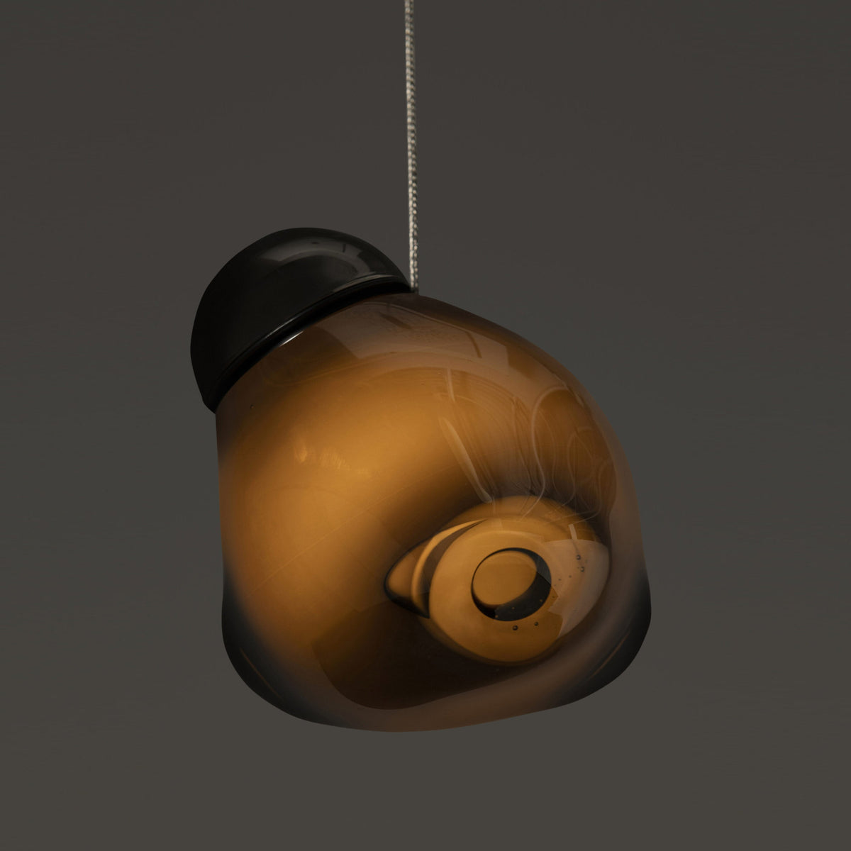 Ice Pier Pendant Lamp - Hand-Blown Sculptural Glass Multi-Pendant Cascade