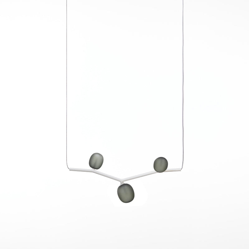 Matteo Horizontal Pendant Lamp - Nature-Inspired Modular Glass Globe Linear Light