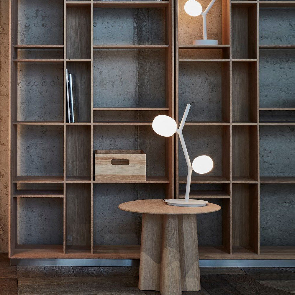 Matteo Table Lamp - Nature-Inspired Modular Glass Globe Accent Light