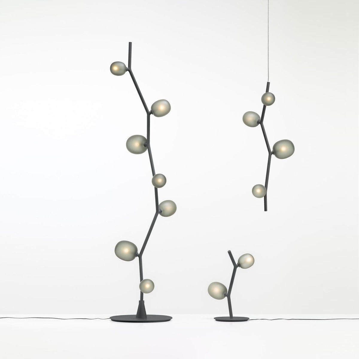 Matteo Table Lamp - Nature-Inspired Modular Glass Globe Accent Light
