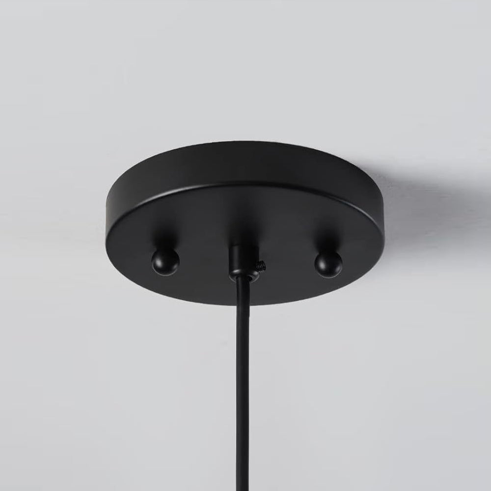 Jacob Pendant Light - Handcrafted Solid Wood Wide Dome Scandinavian Pendant