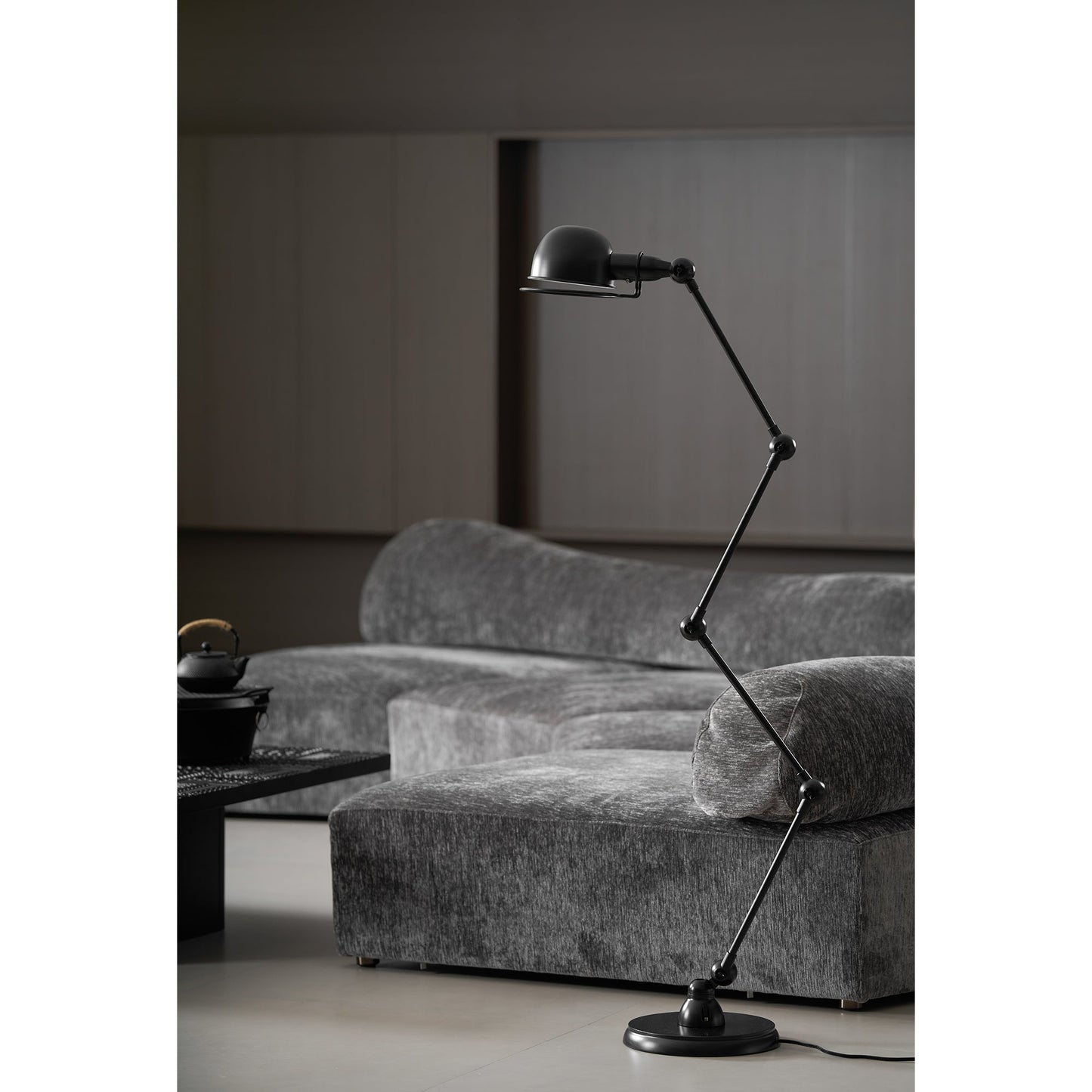 Jielde Floor Lamp - Retro Industrial 5-Articulation Adjustable Metal Floor Light