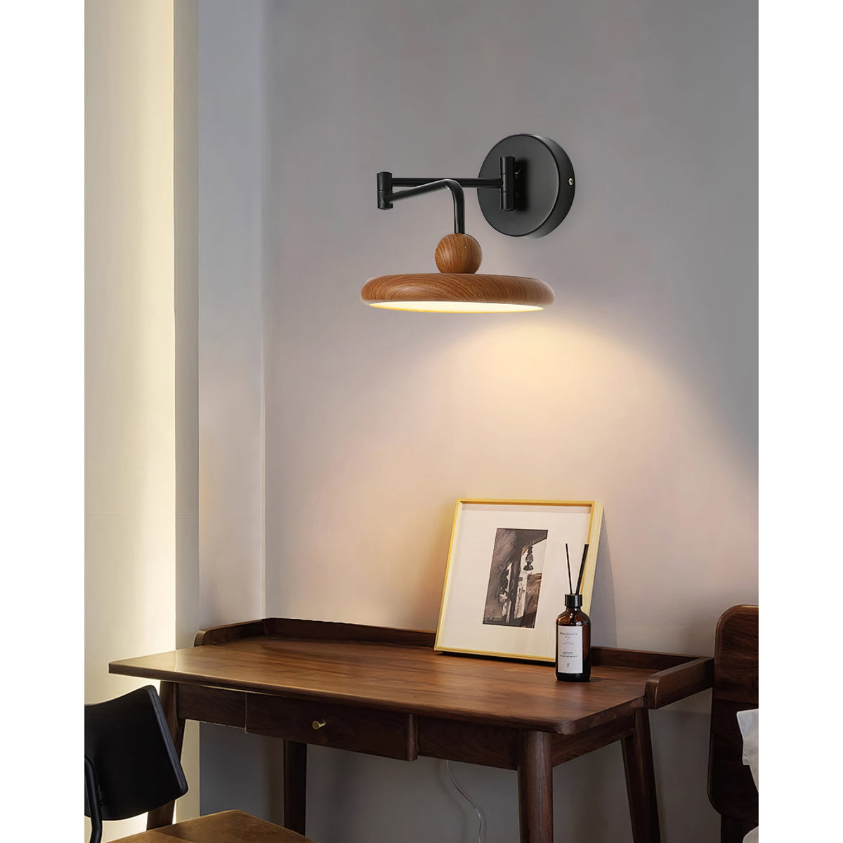 Karlin Wall Lamp - Adjustable Swing Arm LED Wall Sconce