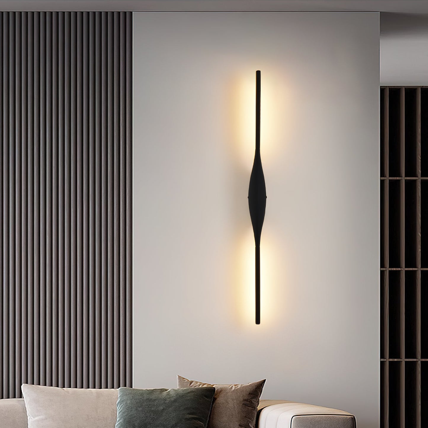 Kedo Wall Lamp - Ultra-Slim Linear LED Sconce | Modern "Eye" Silhouette Lighting