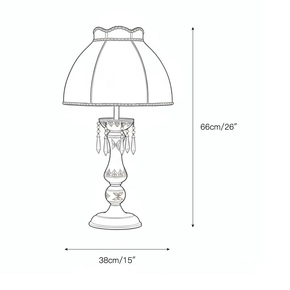 Kenton Ceramics Table Lamp - Brass & Green Ceramic Luxury Sconce