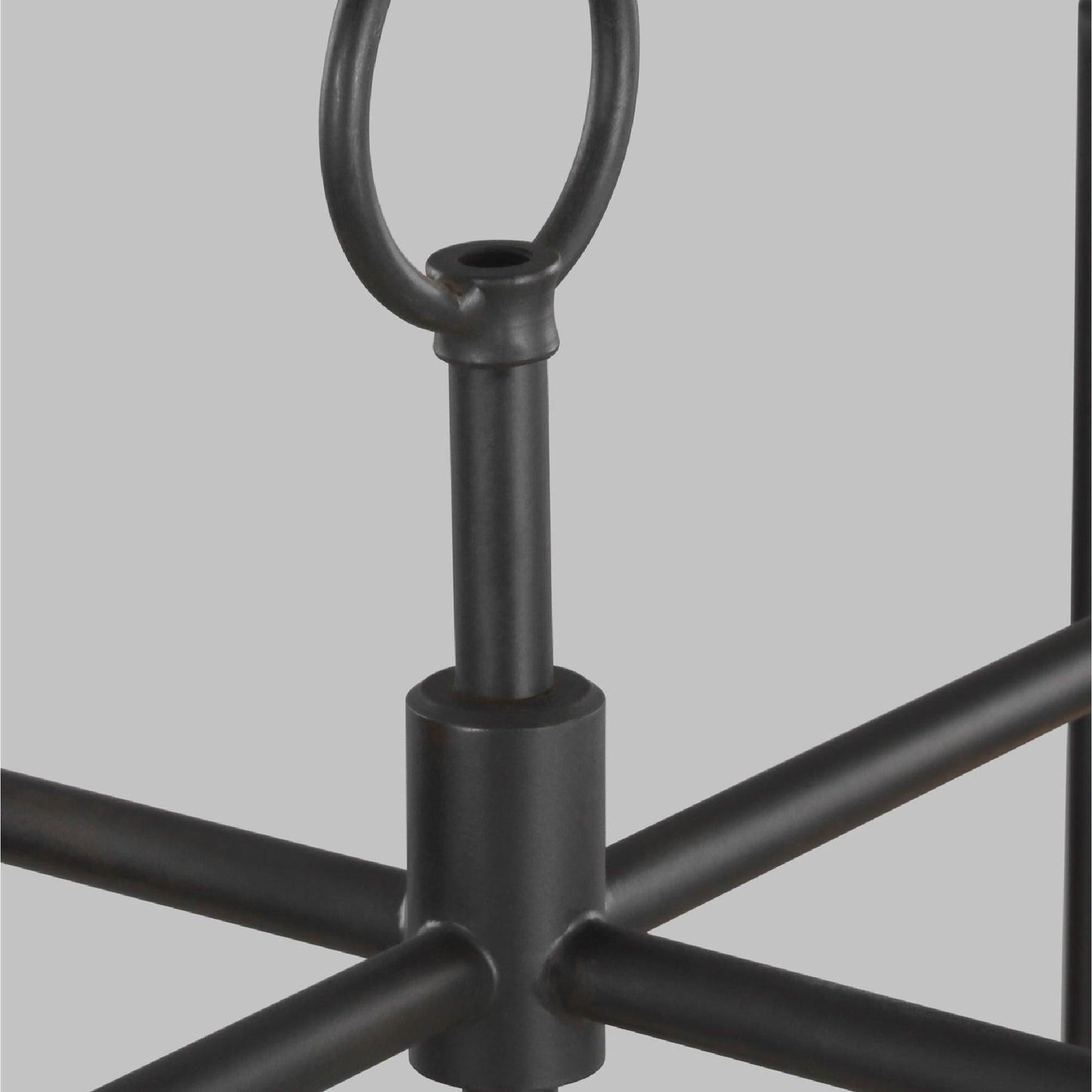 Kylan Chandelier - Modern Open-Frame Steel Candelabra | Minimalist Industrial Lighting