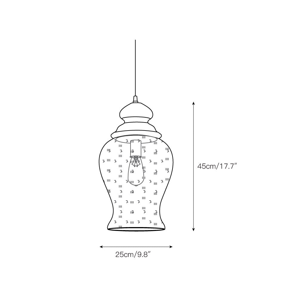 Kichler Everly Pendant Lamp - Flared Glass Mini Pendant | Copper & Smoked Glass Industrial Lighting