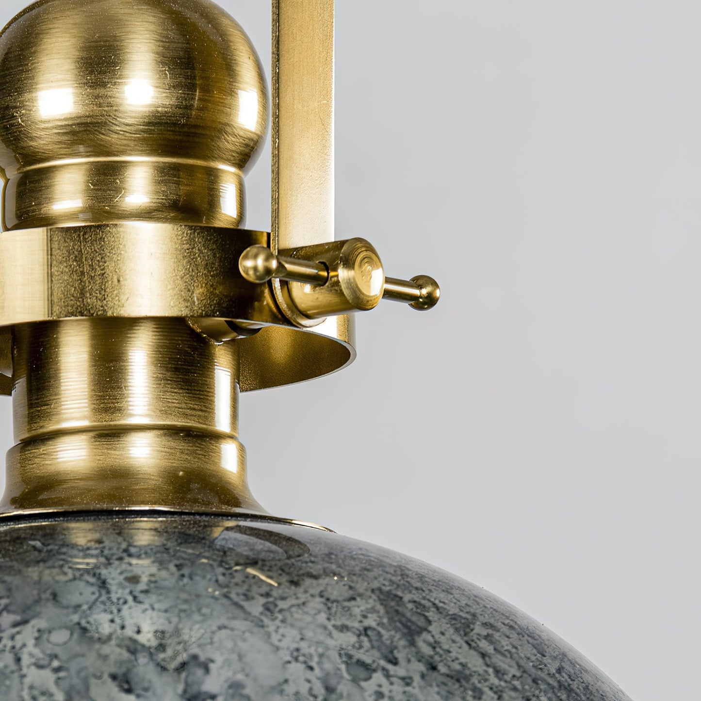 Kichler Everly Pendant Lamp - Flared Glass Mini Pendant | Copper & Smoked Glass Industrial Lighting