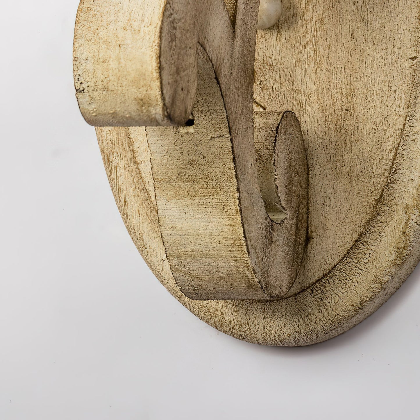 Kichler Hayman Bay Sconce - Distressed Solid Wood Scroll Wall Lamp