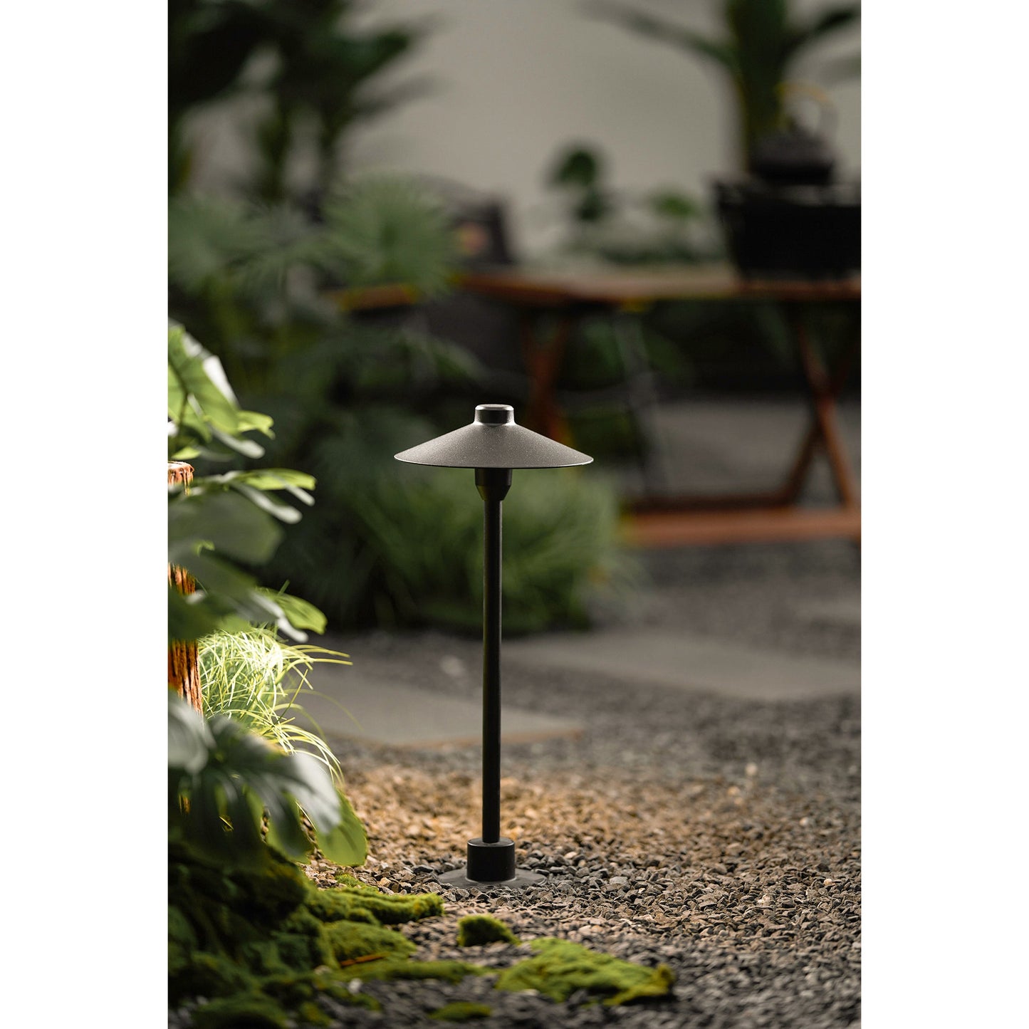 Kichler Outdoor Table Lamp - Waterproof IP54 Aluminum LED Patio Light