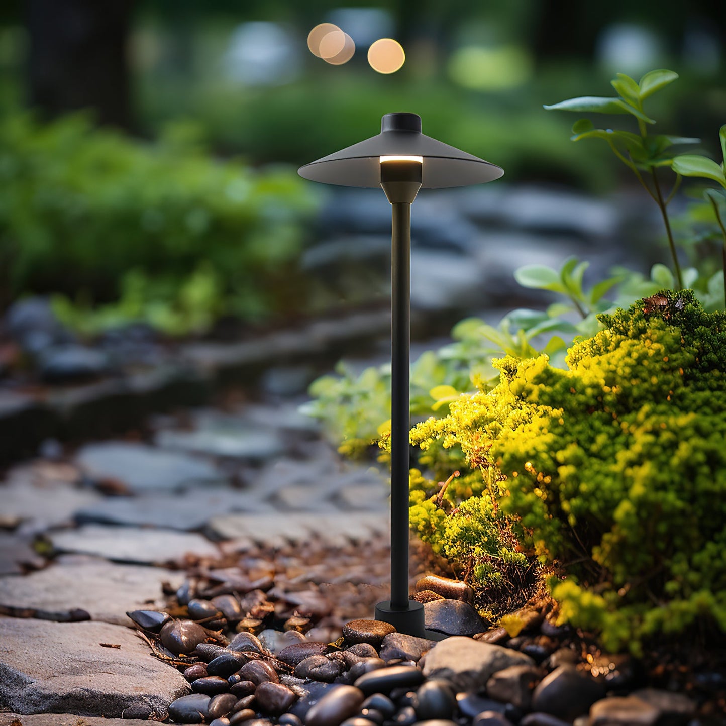Kichler Outdoor Table Lamp - Waterproof IP54 Aluminum LED Patio Light