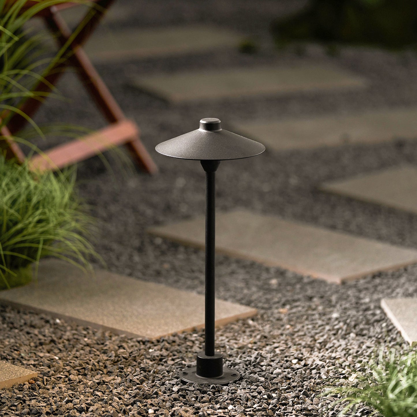 Kichler Outdoor Table Lamp - Waterproof IP54 Aluminum LED Patio Light