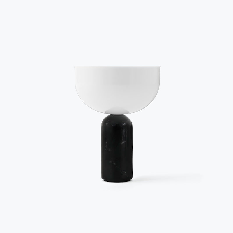 Kizu Table Lamp (Cordless) - Rechargeable Marble & Acrylic Lamp | Italian Palazzo Style