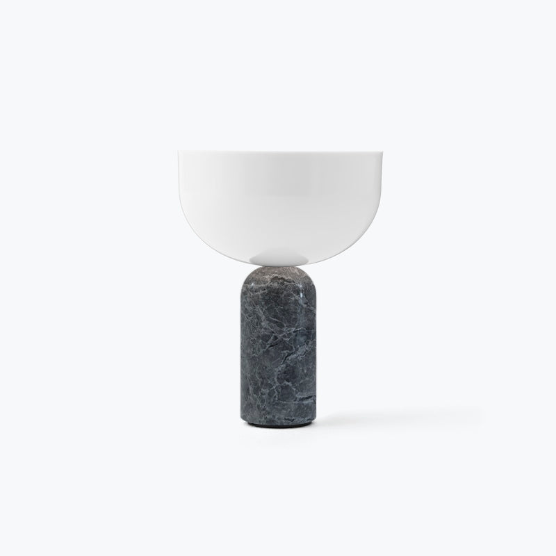 Kizu Table Lamp (Cordless) - Rechargeable Marble & Acrylic Lamp | Italian Palazzo Style