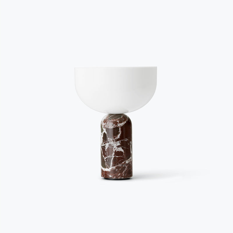 Kizu Table Lamp (Cordless) - Rechargeable Marble & Acrylic Lamp | Italian Palazzo Style