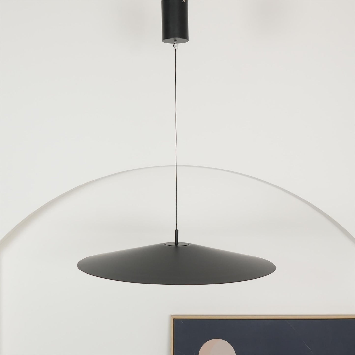 Zero Pendant Lamp - Minimalist Ultra-Thin LED Pendant | Professional Mineral Lens Wide-Beam Light