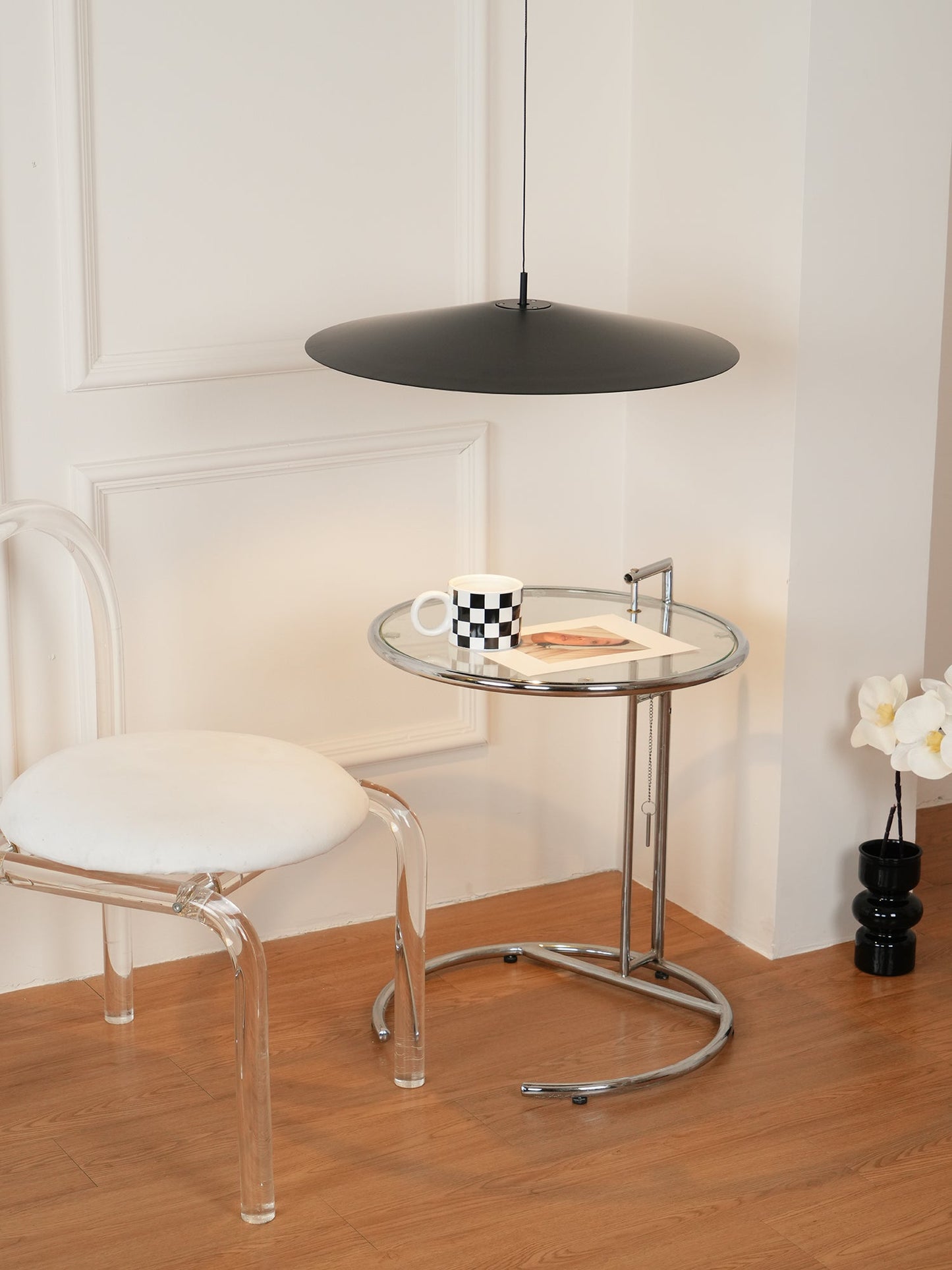 Zero Pendant Lamp - Minimalist Ultra-Thin LED Pendant | Professional Mineral Lens Wide-Beam Light