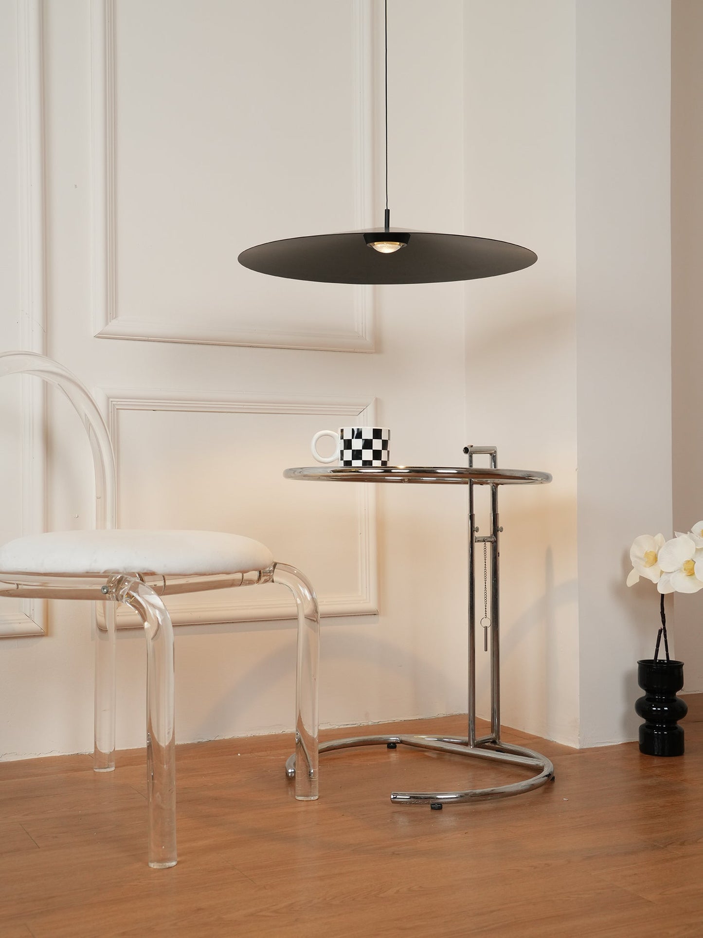 Zero Pendant Lamp - Minimalist Ultra-Thin LED Pendant | Professional Mineral Lens Wide-Beam Light