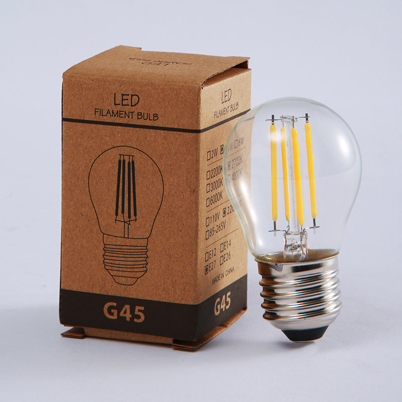 LED Light Bulb E27 4W - 18K Gold Wire LED Filament Edison Bulb