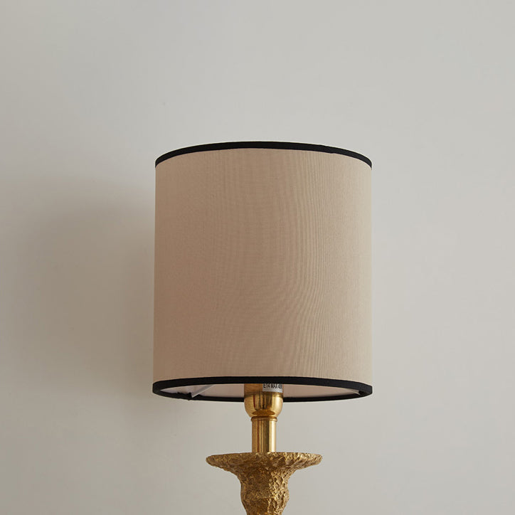 Laguna Wall Lamp - Solid Brass & Soft Fabric Shade Sconce
