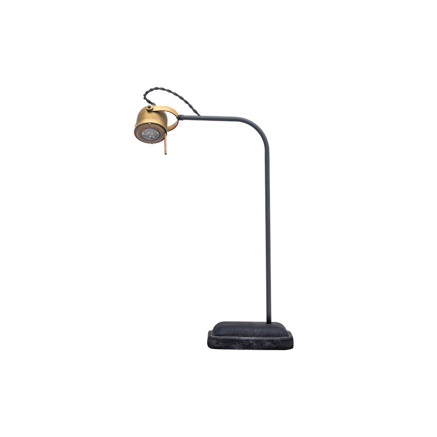 Leipzig Table Lamp - Sleek Metallic GU10 Task & Ambient Desk Lamp