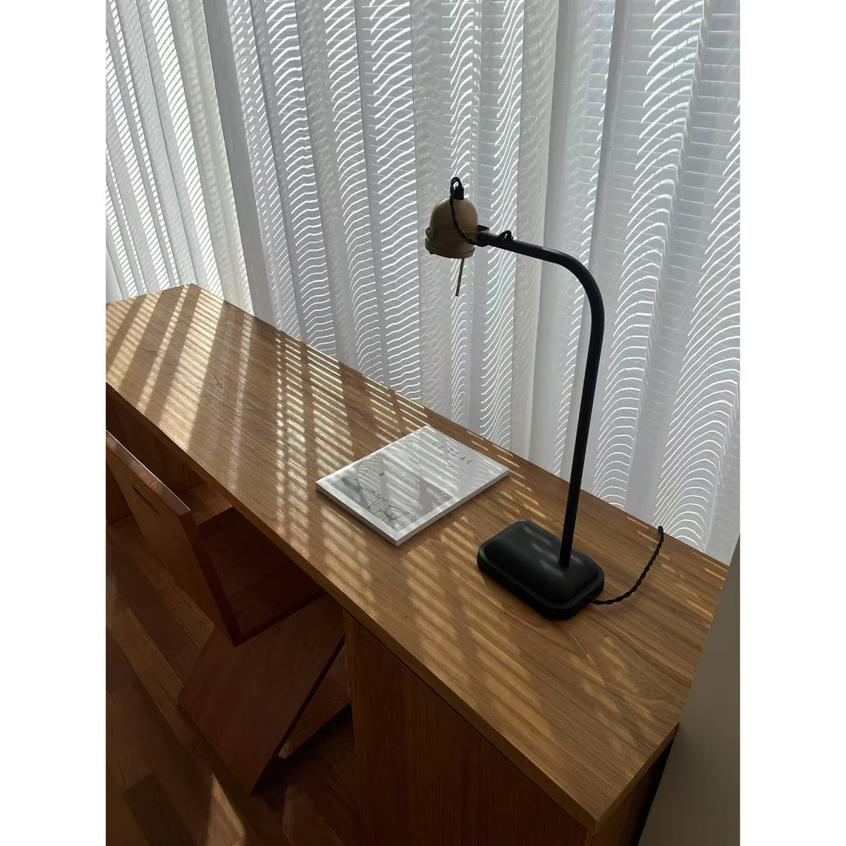 Leipzig Table Lamp - Sleek Metallic GU10 Task & Ambient Desk Lamp