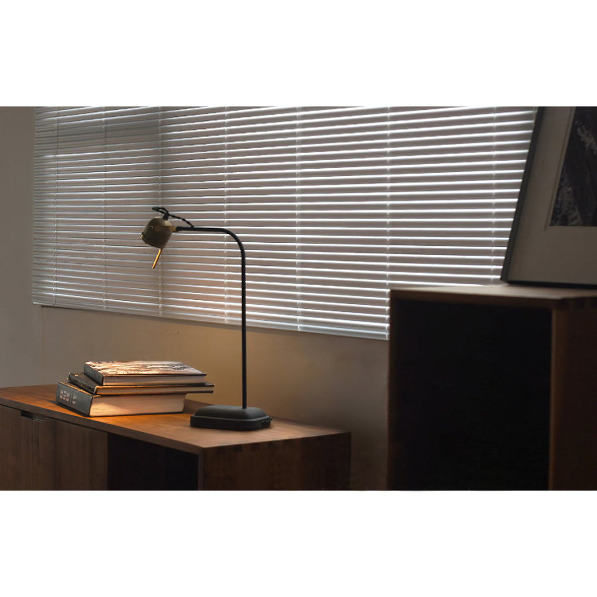Leipzig Table Lamp - Sleek Metallic GU10 Task & Ambient Desk Lamp