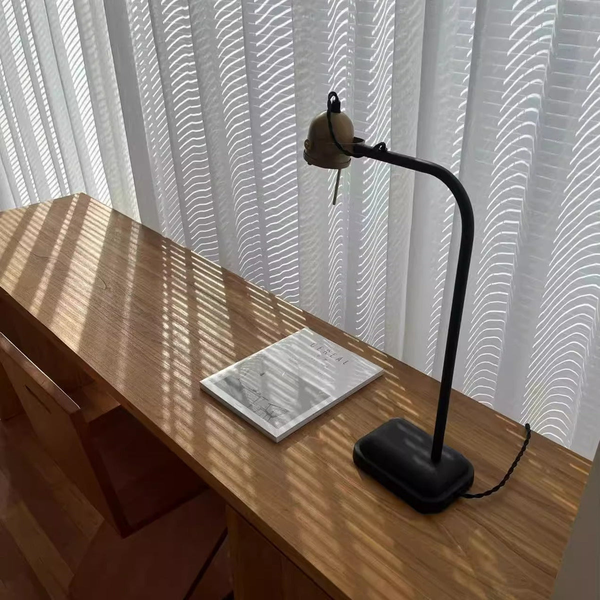 Leipzig Table Lamp - Sleek Metallic GU10 Task & Ambient Desk Lamp