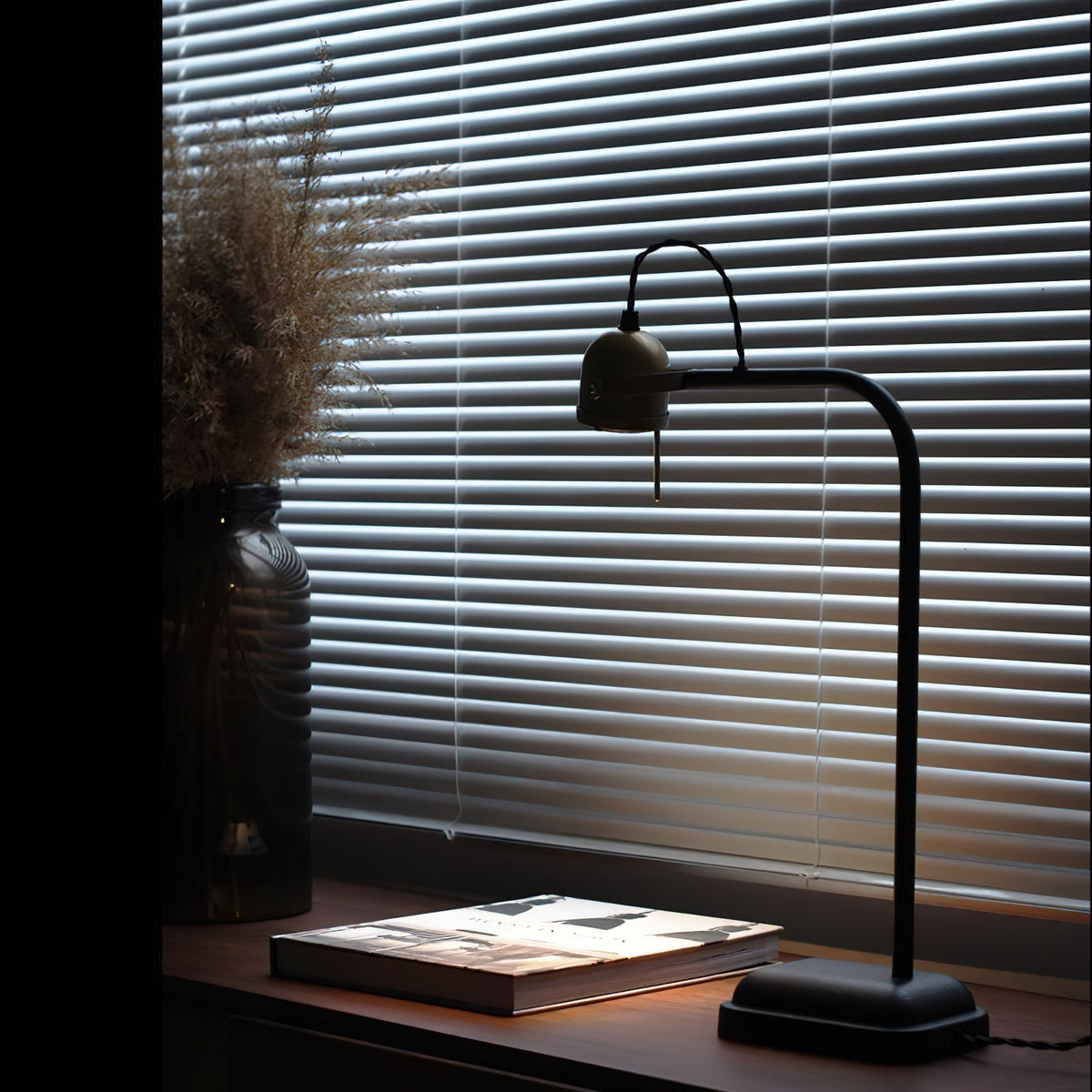 Leipzig Table Lamp - Sleek Metallic GU10 Task & Ambient Desk Lamp