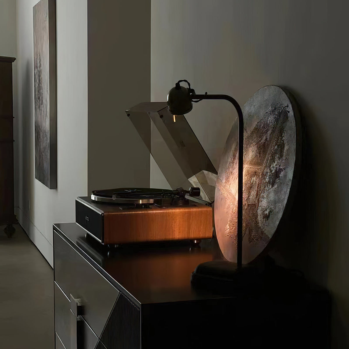 Leipzig Table Lamp - Sleek Metallic GU10 Task & Ambient Desk Lamp