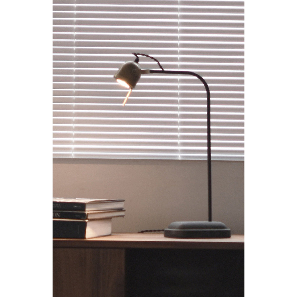 Leipzig Table Lamp - Sleek Metallic GU10 Task & Ambient Desk Lamp