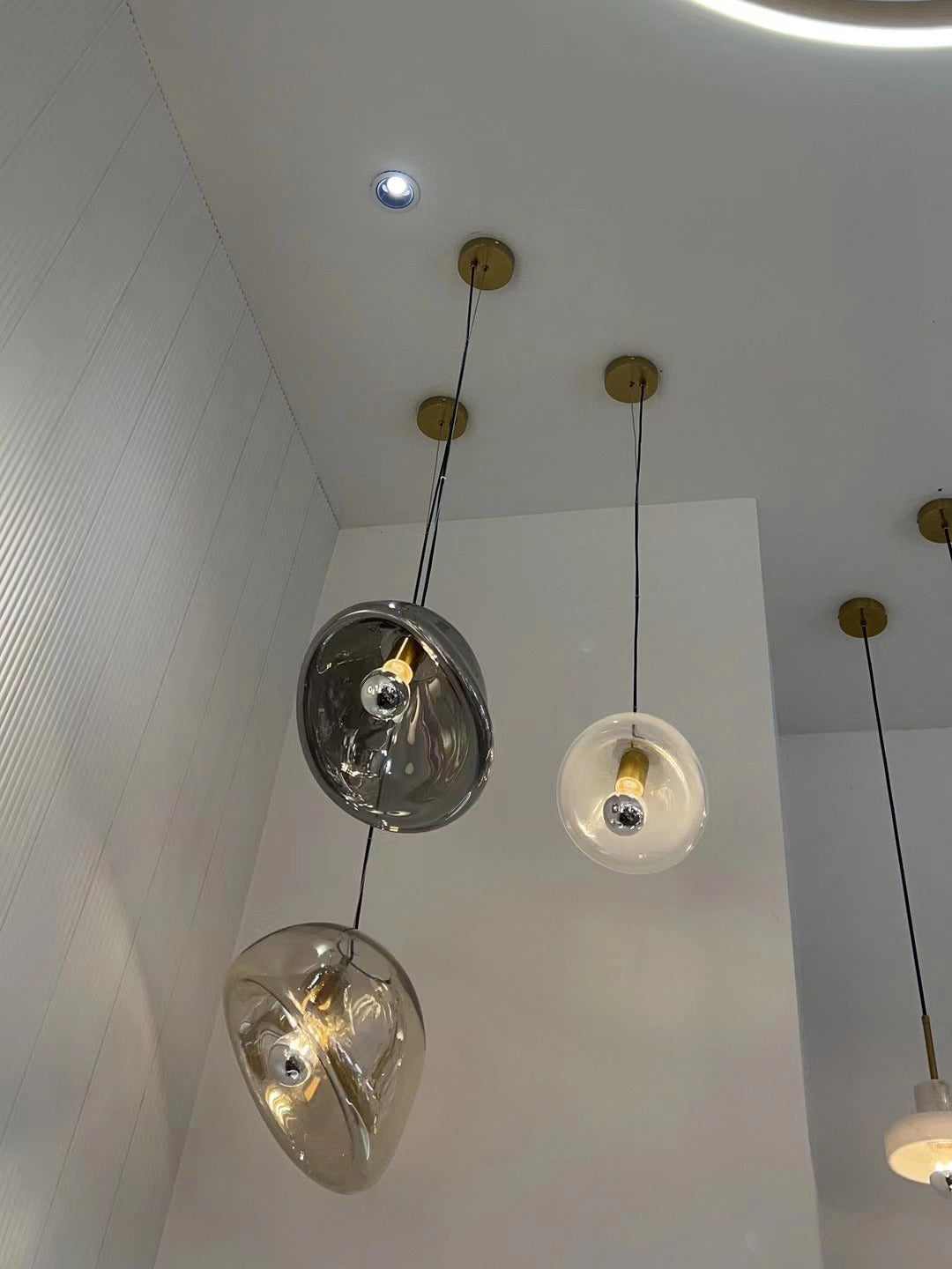 Lightbody Pendant Light - Free-Blown Handcrafted Artisanal Glass Pendant