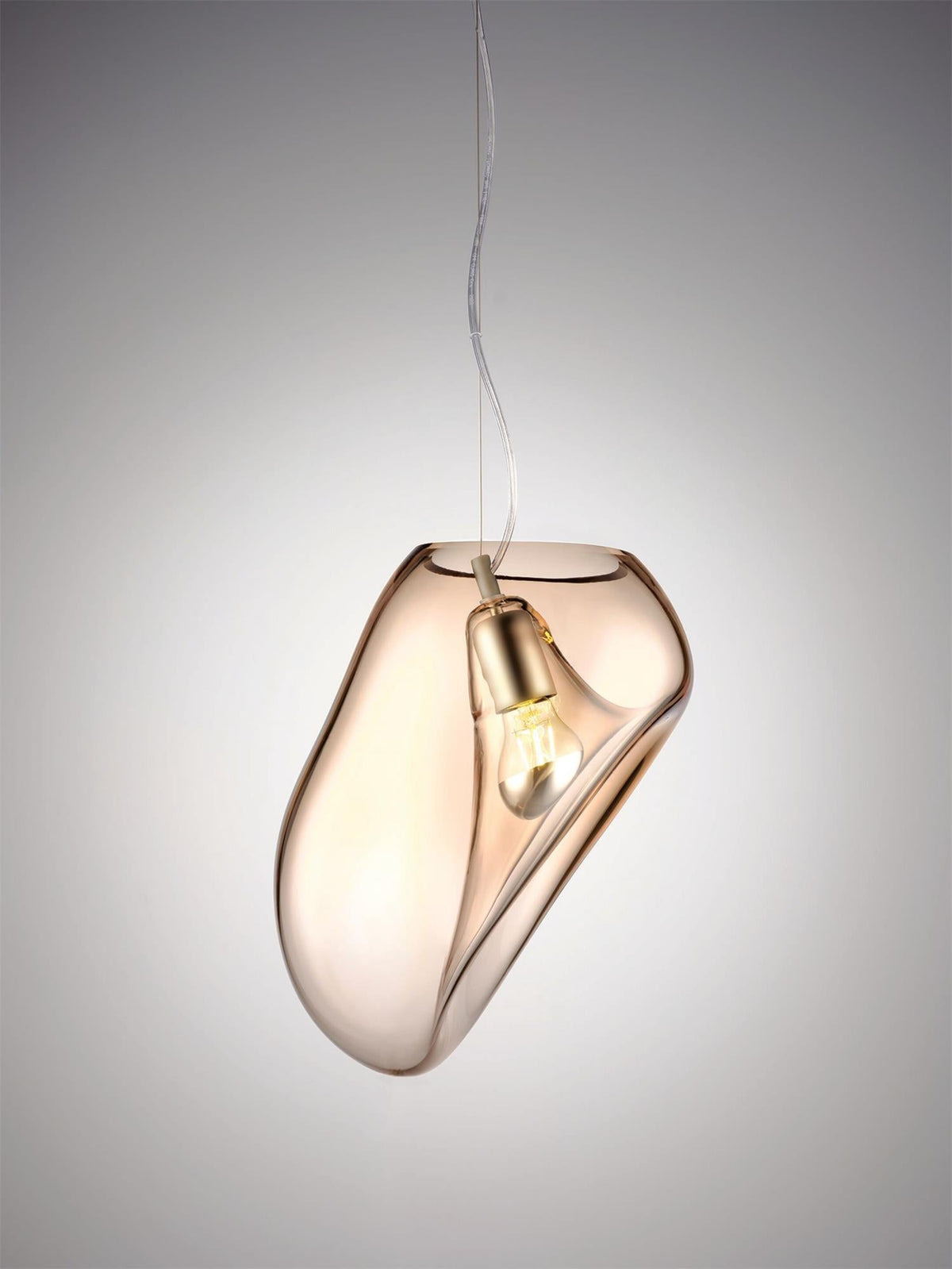 Lightbody Pendant Light - Free-Blown Handcrafted Artisanal Glass Pendant