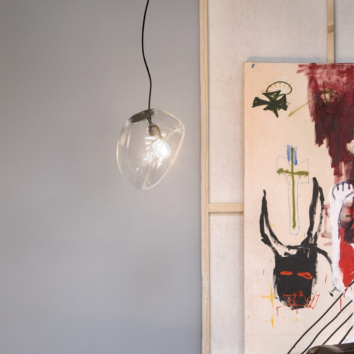 Lightbody Pendant Light - Free-Blown Handcrafted Artisanal Glass Pendant