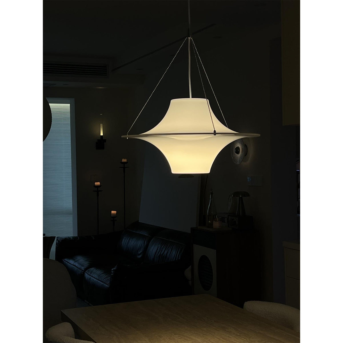 Lokki Pendant Lamp - Iconic Nordic Acrylic Wavy Seagull Pendant Light
