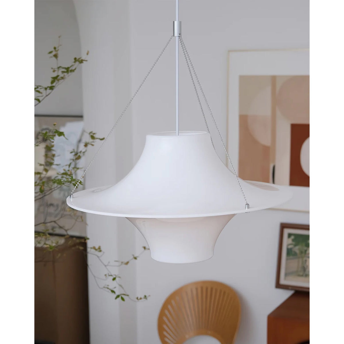 Lokki Pendant Lamp - Iconic Nordic Acrylic Wavy Seagull Pendant Light