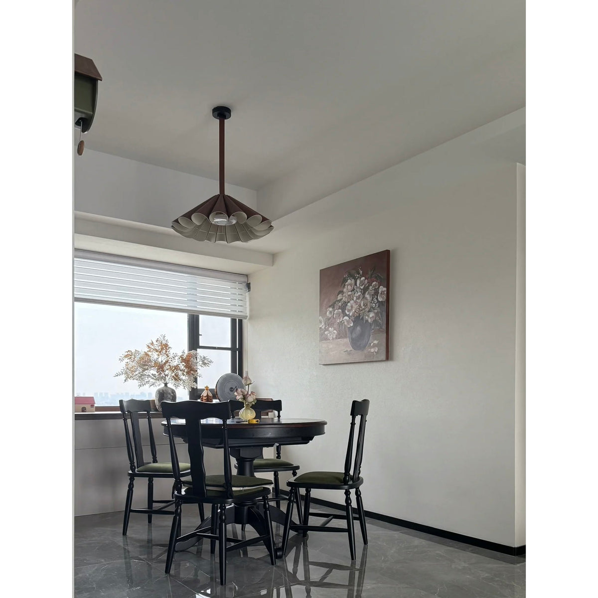 Lora Pendant Lamp - Genuine Leather & Iron Suspension Light